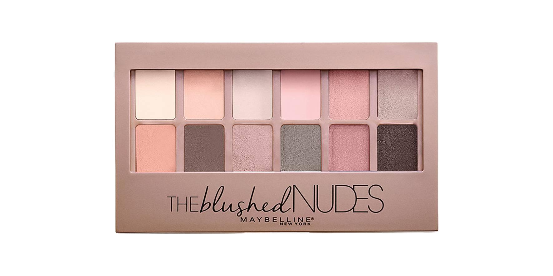 Maybelline New York Eye Shadow Palette Blushed Nudes ??????? ???? ??????-GLAM42